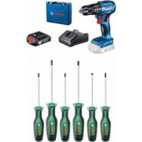 Bosch GSB 185-LI Darbeli Kömürsüz Şarjlı Matkap Tek Akülü Vidalama Makinesi