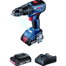 Bosch GSB 18V-50 2x2 Ah Akülü Darbeli Delme Vidalama Makinesi