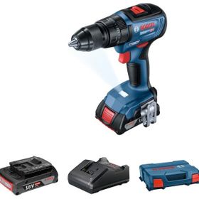 Bosch GSB 18V-50 3x4 Ah Akülü Darbeli Delme Vidalama Makinesi