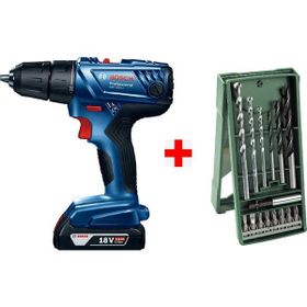 Bosch Gsb 18W 2AH Şarjlı Matkap + 15 Parça Matkap Ucu Seti