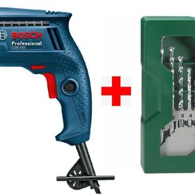 Bosch Gsb 550 Darbeli 500 Watt 15 Parça Matkap Ucu