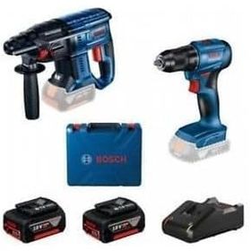 Bosch GSR 185-LI Akülü Vidalama Makinesi + Bosch GBH 180-LI Akülü Kırıcı Delici Matkap
