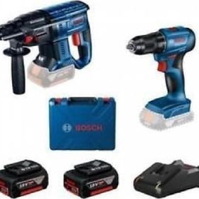 Bosch GSR 185-LI Akülü Vidalama Makinesi + Bosch GBH 180-LI Akülü Kırıcı Delici Matkap