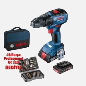 Bosch GSR 18V-50 3x2 Ah Akülü Darbesiz Akülü Vidalama