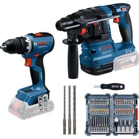 Bosch GSR 18V-65 + GBH 18V-22 Solo Vidalama ve Kırıcı Set