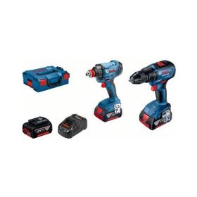 Bosch GSR18V-50 Matkap + Bosch GDX 180-LI Üç Akülü Somun Sıkma Makinesi