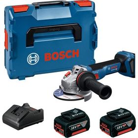 Bosch GWS 18V-11 S 2x4 Ah Akülü Taşlama Makinesi