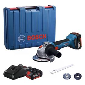 Bosch GWS 18V-8 2x4 Ah Akülü Taşlama Makinesi