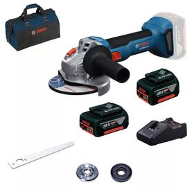 Bosch GWS 18V-8 2x4 Ah Akülü Taşlama Makinesi