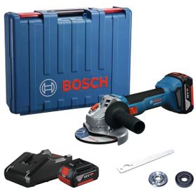 Bosch GWS 18V-8 2x4 Ah Akülü Taşlama Makinesi