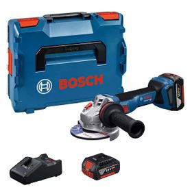 Bosch GWS 18V-8 2x5 Ah Akülü Taşlama Makinesi