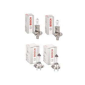 Bosch H1-H7 2002-2013 Fiat Albea Uzun Kısa Far Ampul Takımı
