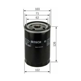 Bosch H100 L300 Starex Tcı H100 Kamyonet Lıbero Pregıo 2.5 Bongo K2500 Tcı Kısa Tıp 1997 Yağ Filtresi