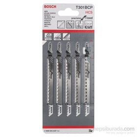 Bosch Hassas Kesim Serisi Ahşap İçin T 301 Bcp 5 Li Paket Dekupaj Testeresi Bıçağı