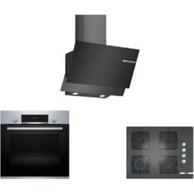 Bosch HBF534ES3T - POP7C9O12O - DWK65AD30R 3'lü Inox Ankastre Set