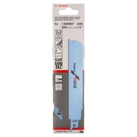 Bosch Heavy S 926 BEF 150 mm Tilki Kuyruğu Bıçağı