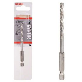 Bosch Hex Şaftlı Ahşap 5x99 mm Matkap Ucu