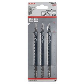 Bosch Hızlı Kesim Serisi Ahşap İçin T 344 D 3 Lü Paket Dekupaj Testeresi Bıçağı