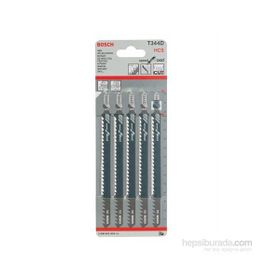 Bosch Hızlı Kesim Serisi Ahşap İçin T 344 D 5 Li Paket Dekupaj Testeresi Bıçağı