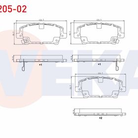 Bosch Honda Civic 1.4 1997-2005 Ön Fren Balatası
