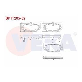 Bosch Honda Civic 1.4 2008-2011 Ön Fren Balatası