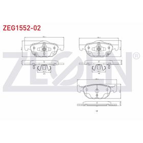 Bosch Honda Civic 1.4 2008-2011 Ön Fren Balatası