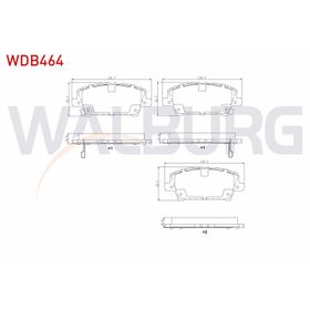 Bosch Honda Civic 1.4 2008-2011 Ön Fren Balatası