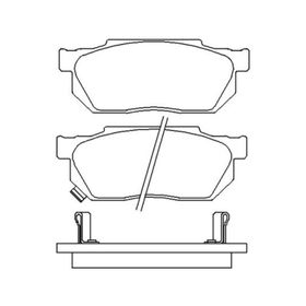 Bosch Honda Civic 1.5 1991-1995 Ön Fren Balatası