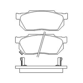Bosch Honda Civic 1.5 1991-1995 Ön Fren Balatası