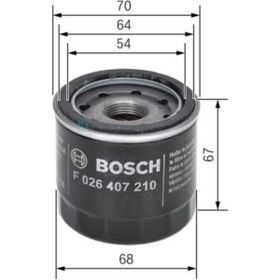 Bosch Honda Civic 1.6 Hyundai Atos 1.0İ Nissan Almera Yağ Filtresi