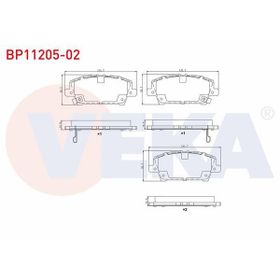 Bosch Honda Civic 1.8 2005-2011 Ön Fren Balatası