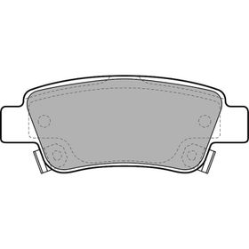 Bosch Honda CR-V 2.0 2002-2004 Arka Fren Balatası