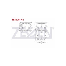 Bosch Honda CR-V 2.0 2002-2004 Arka Fren Balatası