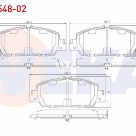 Bosch Honda HR-V 1.5 2015-2017 Ön Fren Balatası