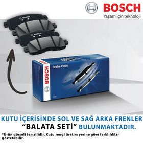 Bosch Honda Jazz 1.4 2002-2015 Arka Balata