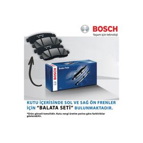 Bosch Honda Jazz 1.4 2008-2015 Ön Fren Balatası
