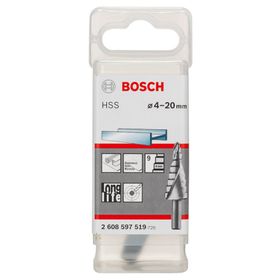 Bosch HSS 4-20 mm 9 Kademeli Metal Matkap Ucu