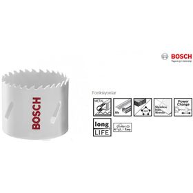 Bosch HSS Bi Metal 57 mm Panç