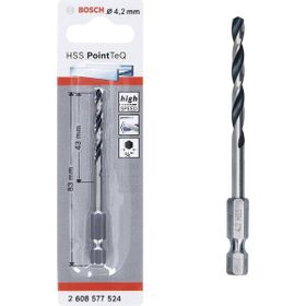 Bosch HSS-G 4.2 mm Metal Matkap Ucu