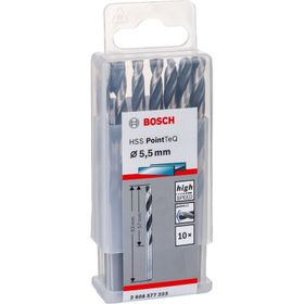 Bosch HSS-POİNTEQ 5.5 mm 10'lu Metal Matkap Ucu