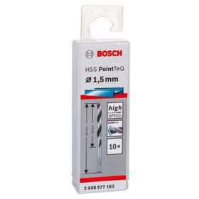 Bosch HSS PointTeQ Metal 1.5x18x40 mm 10 Parça Matkap Uç