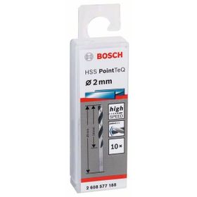 Bosch HSS PointTeQ Metal 2x24x49 mm 10 Parça Matkap Uç