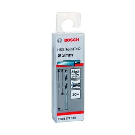Bosch HSS PointTeQ Metal 3x33x61mm Matkap Ucu