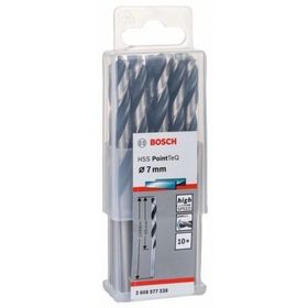 Bosch HSS PointTeQ Metal 7x69x109 mm 10 Parça Matkap Uç