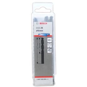 Bosch HSS-R 10 Parça Metal Matkap Ucu Seti