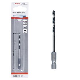 Bosch HSSPointTeQ HEX Metal 2.5 mm Matkap Ucu