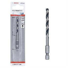 Bosch HSSPointTeQ HEX Metal 5.0 mm Matkap Ucu