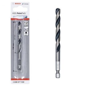 Bosch HSSPointTeQ HEX Metal 7.5 mm Matkap Ucu
