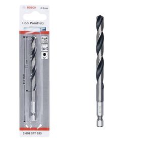 Bosch HSSPointTeQ HEX Metal 8.0 mm Matkap Ucu