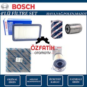 Bosch Hyundai Accent Era 1.5 CRDI 2006 2012 Filtre Bakım Seti